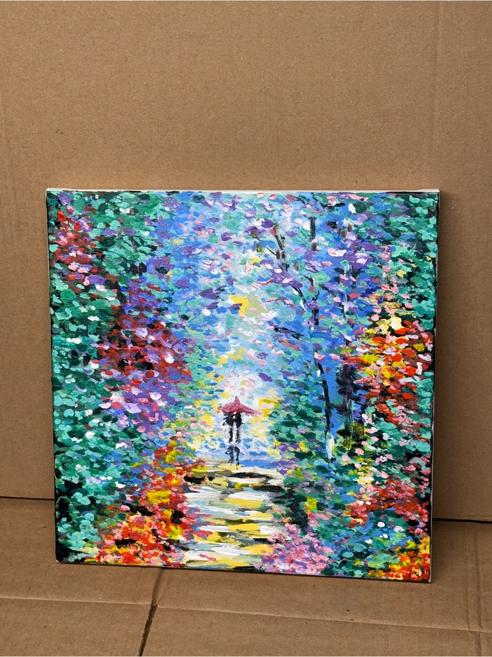 ‘Walk in the Park’ Accent Canvas Art